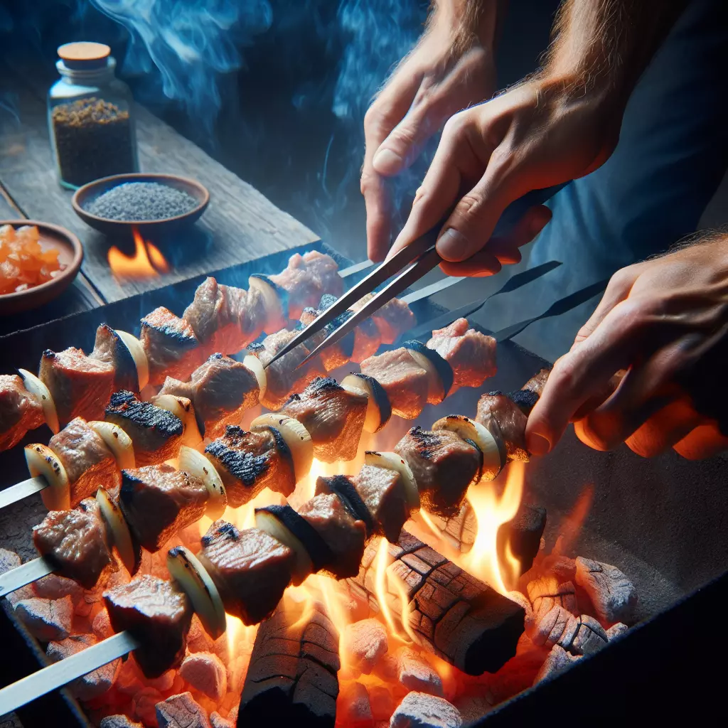 Приготовление идеального шашлыка