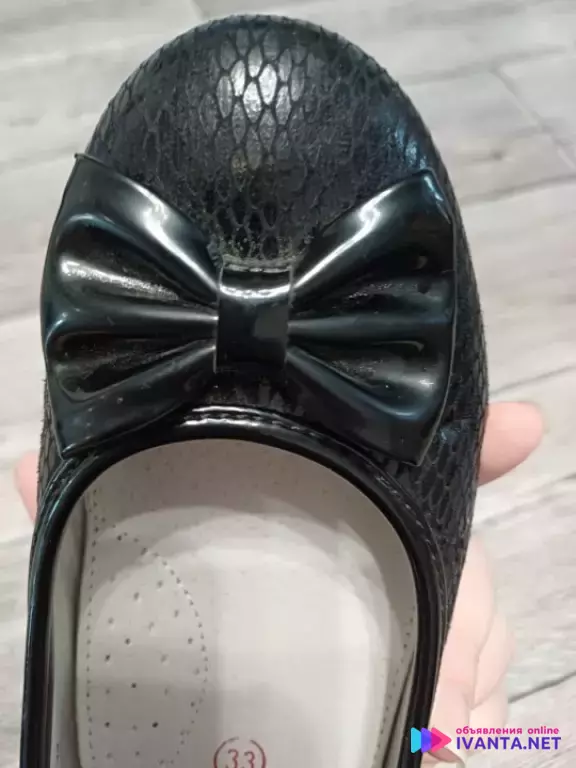 Школьные балетки для девочки