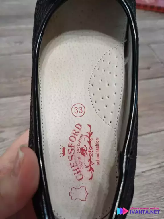 Школьные балетки для девочки