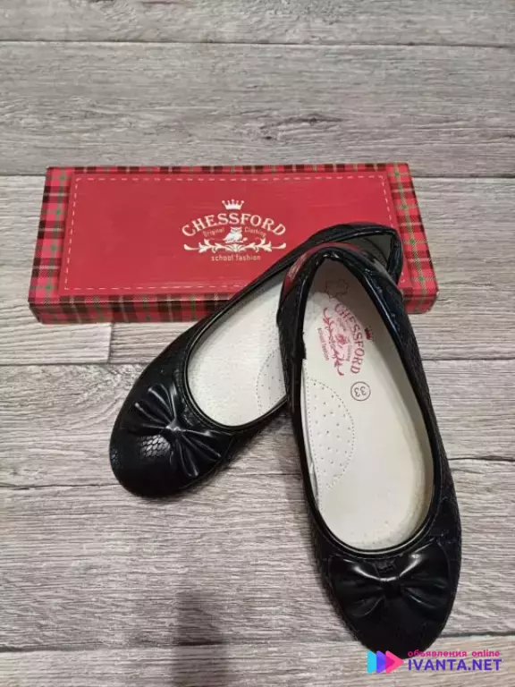 Школьные балетки для девочки