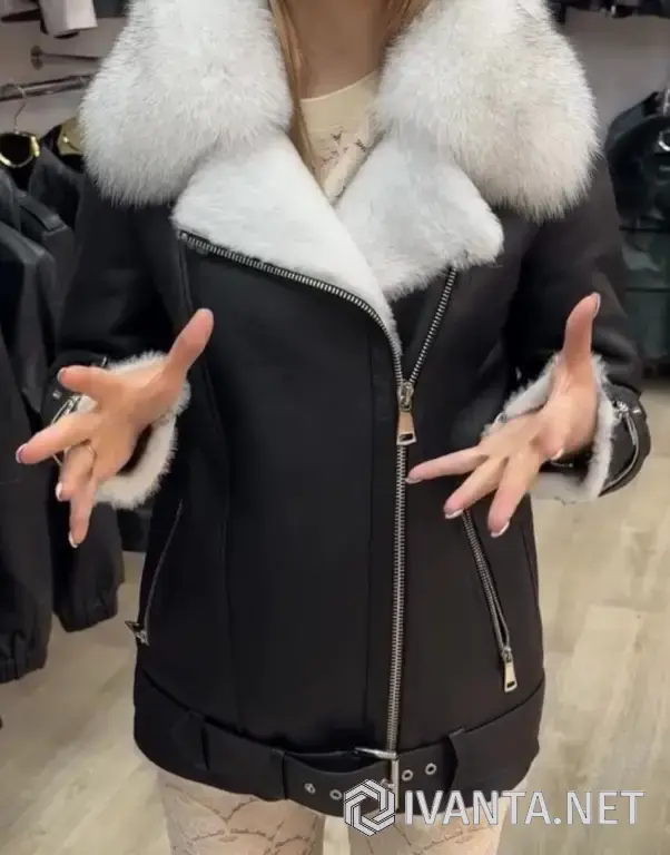 Куртка из натуральной кожи!