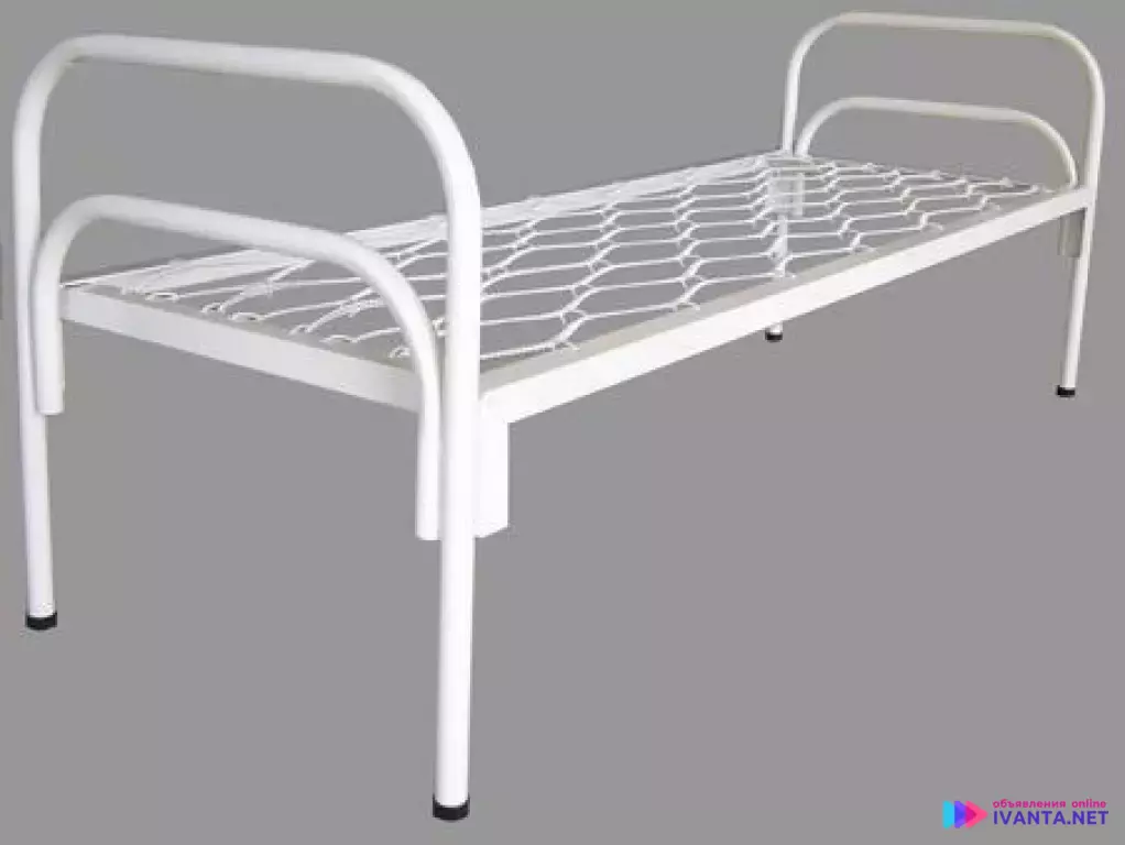 Кровати металлические в учебные заведения недорого