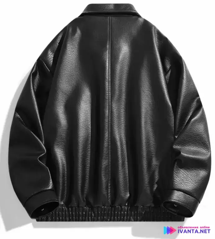 Стильный черный бомбер oversize!