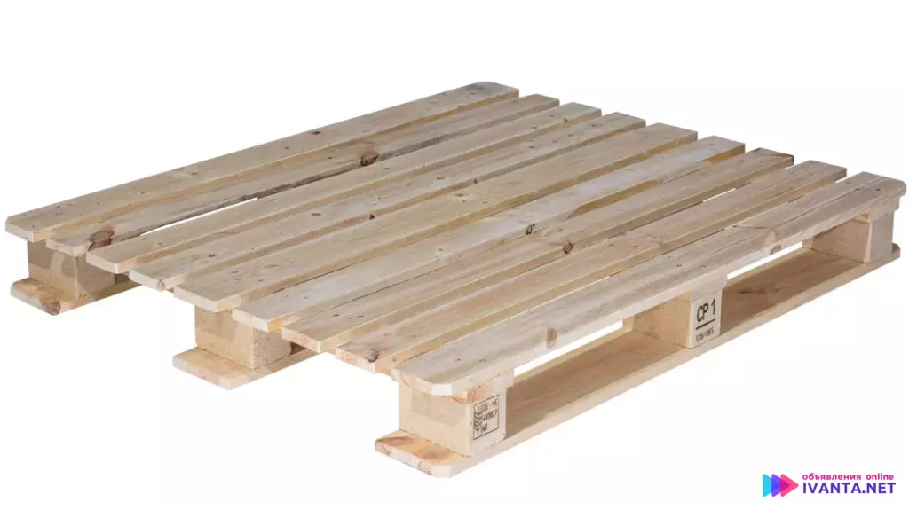 Деревянные поддоны с грузоподъемностью до 1200 кг