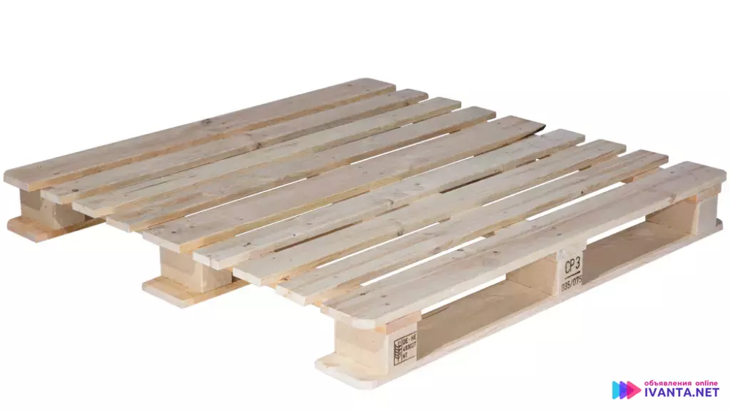 Деревянные поддоны с грузоподъемностью до 1000 кг