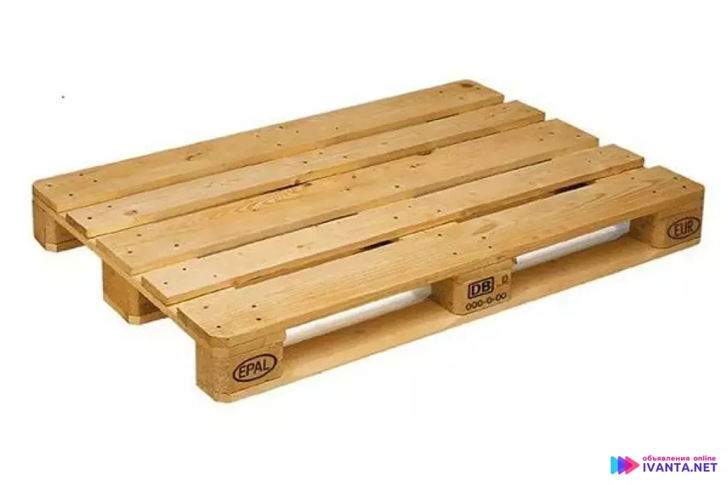 Б/У Европоддон 800х1200 мм. Высший сорт. Клеймо EUR/EPAL
