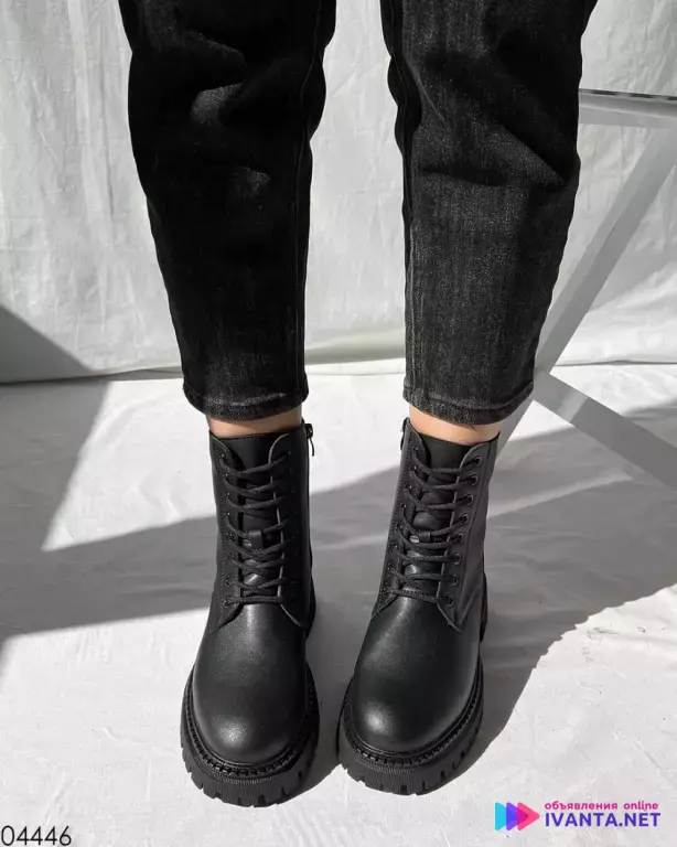 Зимние женские ботинки новые!