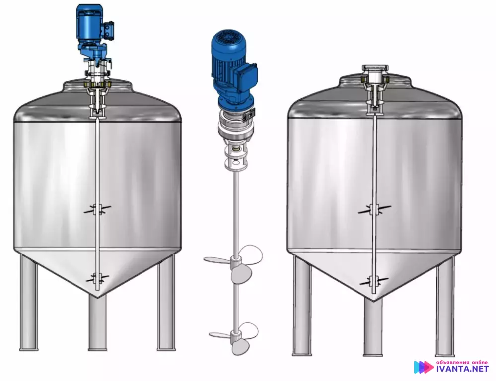 Емкости с перемешивающим устройством