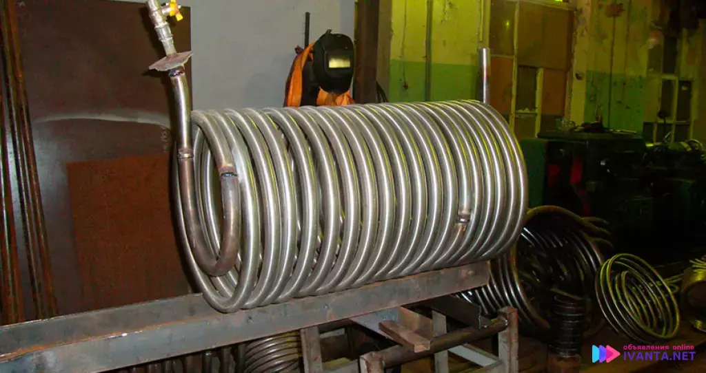 Змеевик для резервуара
