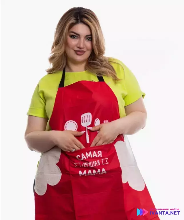 Фартук кухонный с полотенцами ромашка