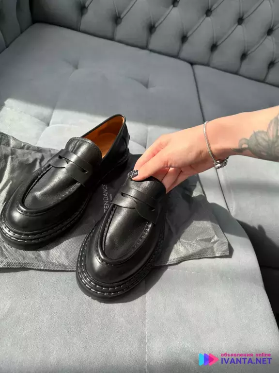 Лоферы из натуральной кожи!