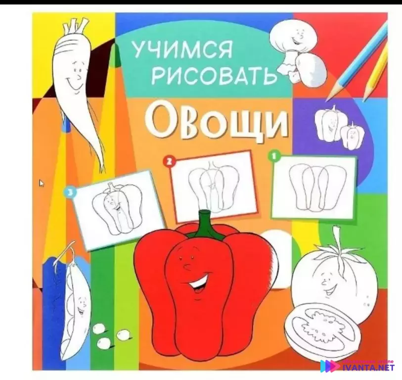 Развивающаяся книга. учимся рисовать