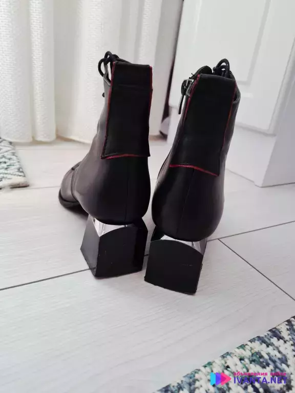 Кожаные ботинки – размер 39!