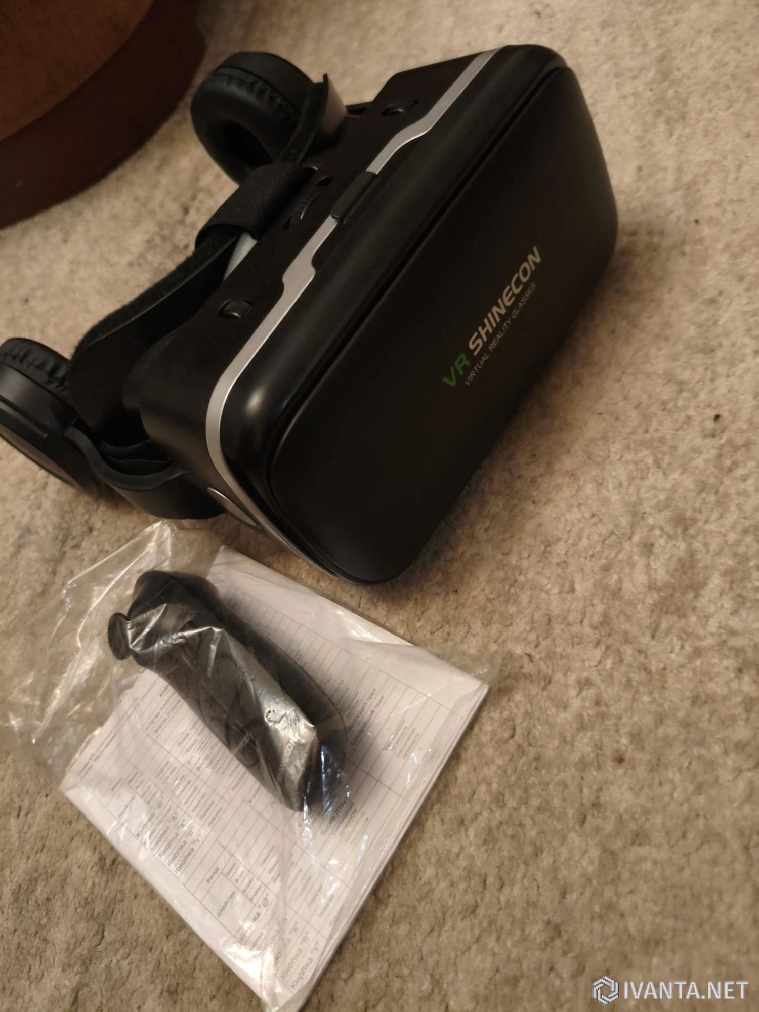 VR-очки для телефона с Bluetooth-джойстиком - Игровые приставки - Ivanta.net