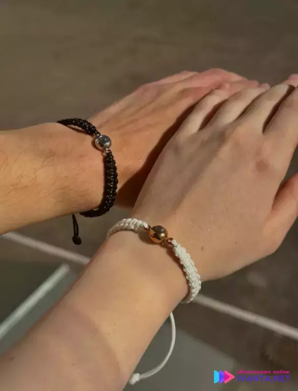 Парные браслеты для влюбленных