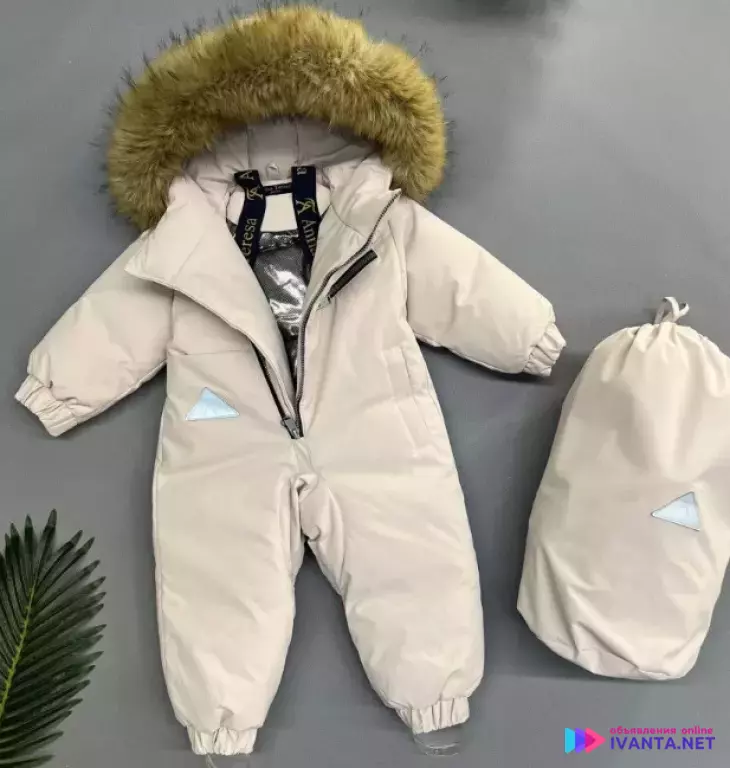 Комбинезон зимний для девочек 86 92 98 104 110