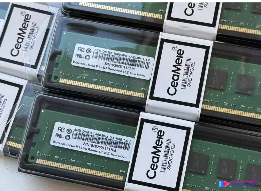 Оперативная память 16гб DDR3-1600 CeaMere