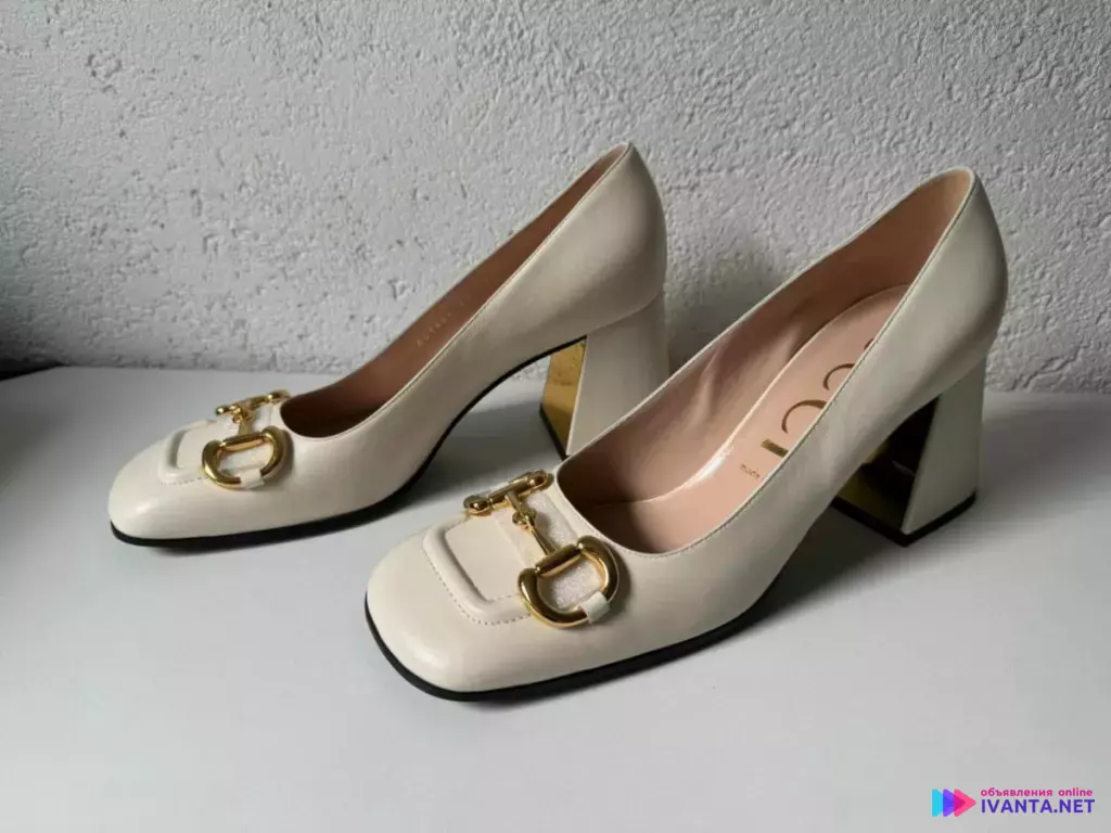 Туфли женские gucci (оригинал)!