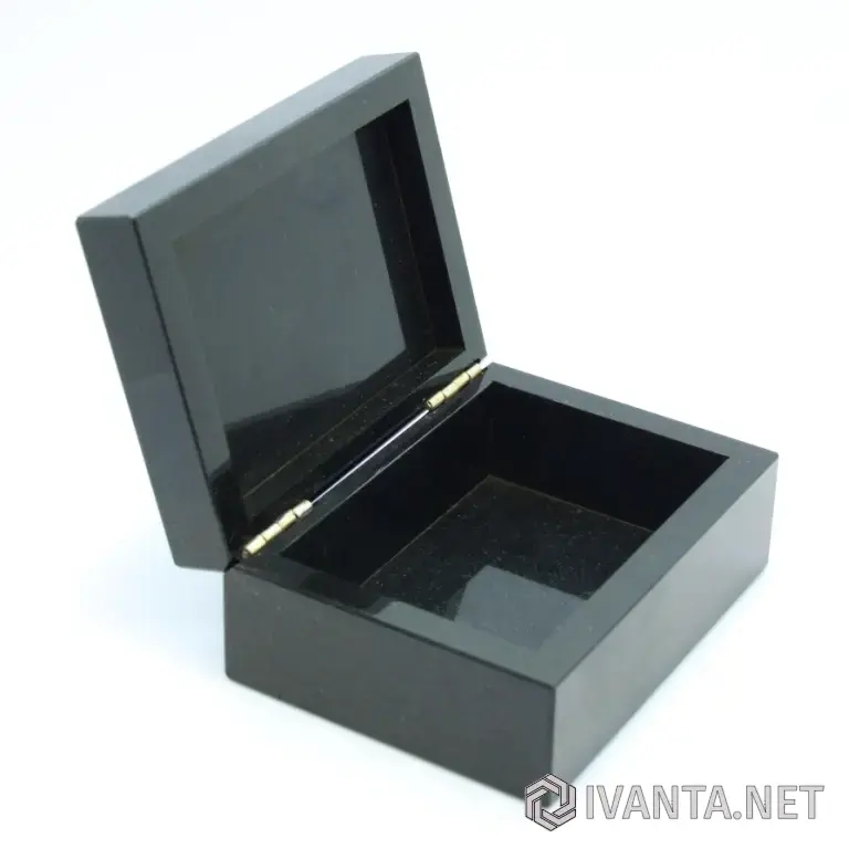 Малахит с Хризоколлой - Коллекционная Шкатулка