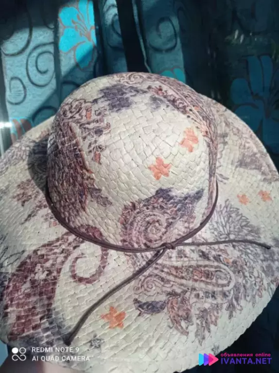 Элегантная лёгкая летнюю женская шляпа