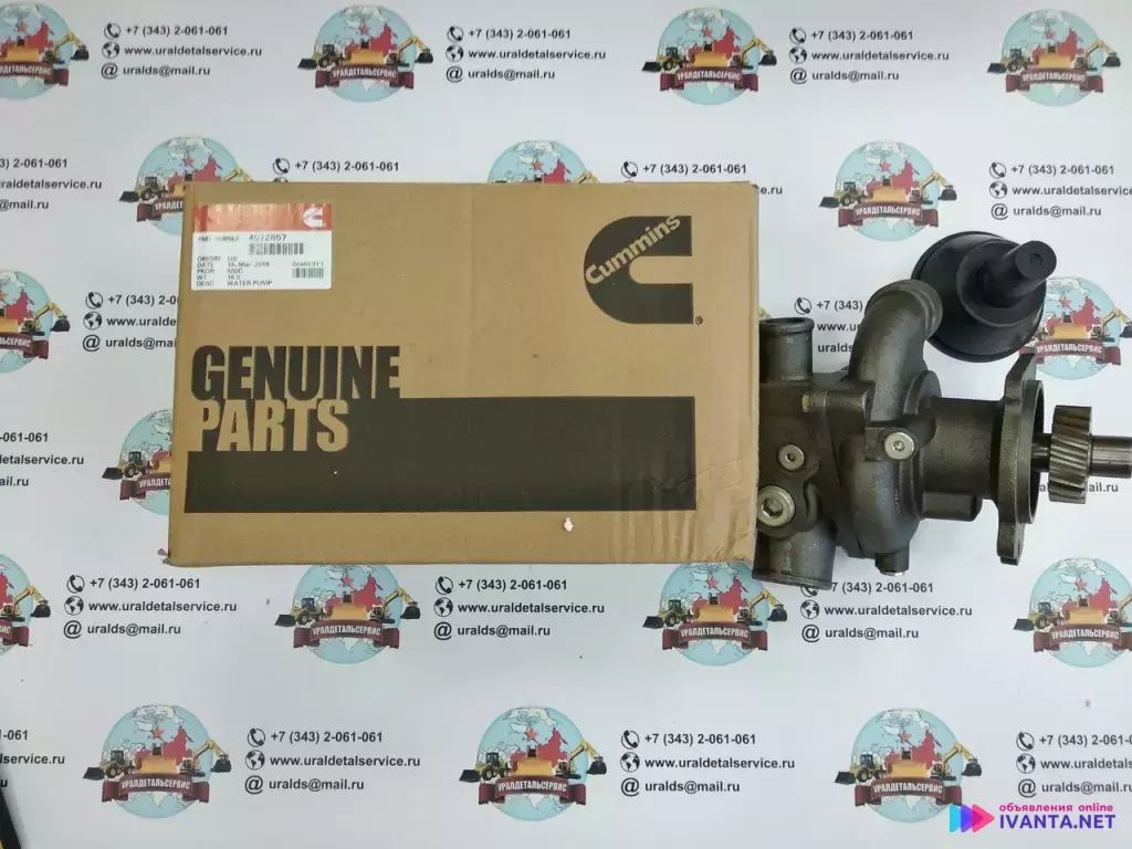 Водяной насос Cummins 4972857