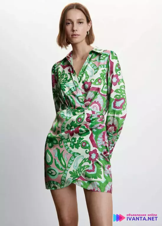 Яркое платье Mango!