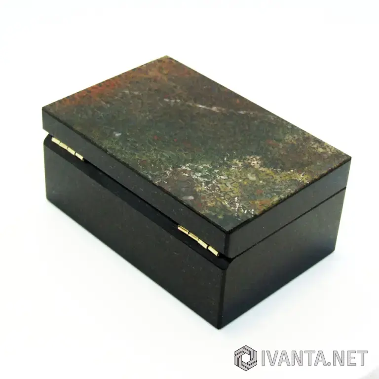 Динозавр - Коллекционная Шкатулка из окаменевшей кости - камня Динобон