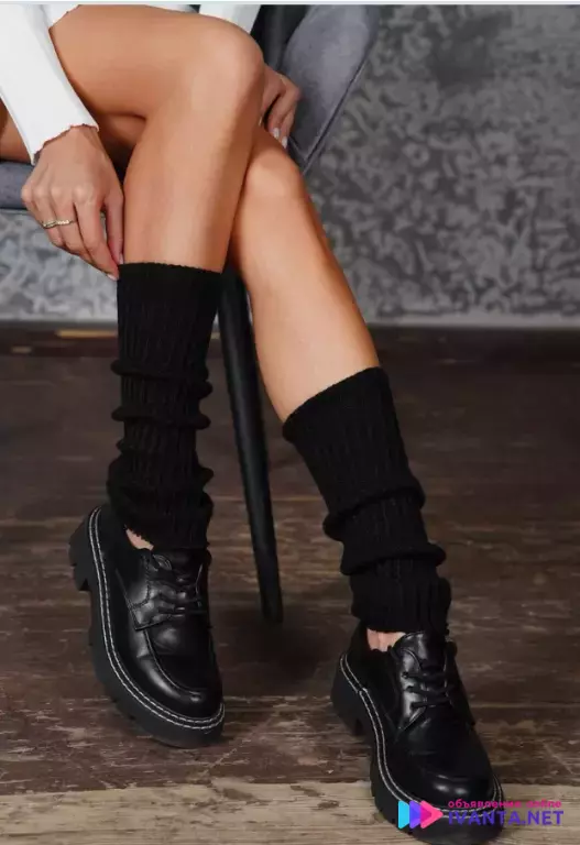 Гетры женские/для девочки, вязаные