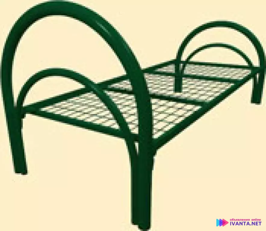 Кровати металлические в летние лагеря недорого