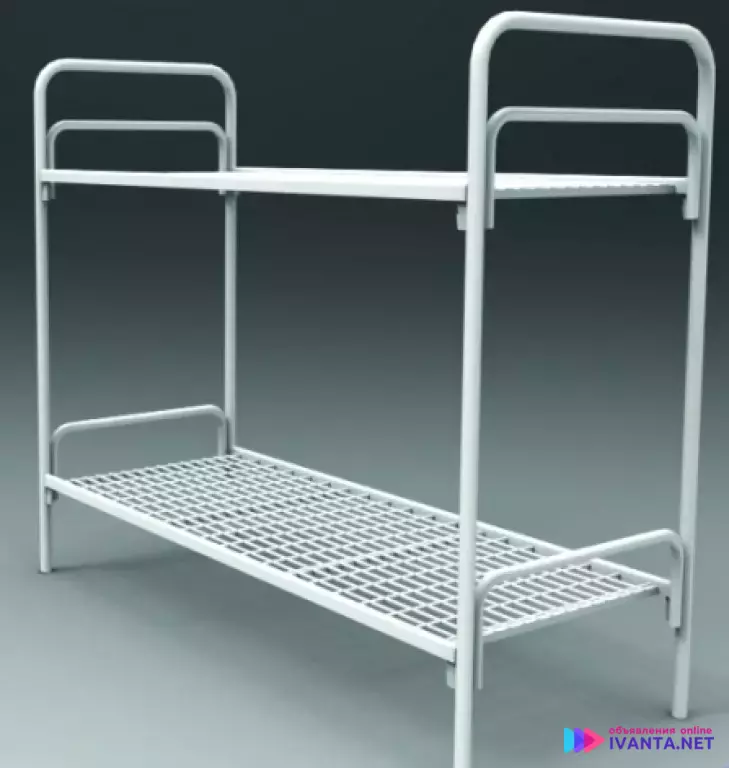 Кровати металлические прочные на заказ