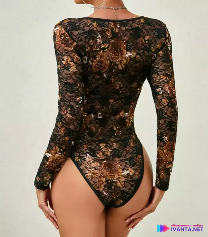 Женский Боди в Винтажном Стиле!