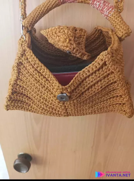 Сумка вязаная ручной работы