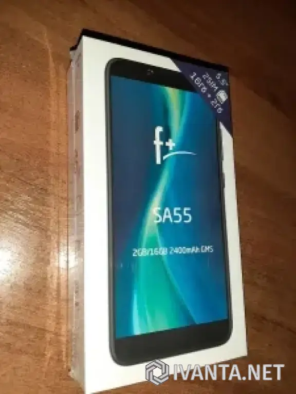 Смартфон F+ Серия SA55 2/16 ГБ Распечатаем и проверим при покупке. Цвет: синий.