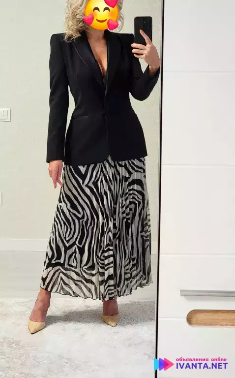 Продаю плиссированную юбку. Новая!