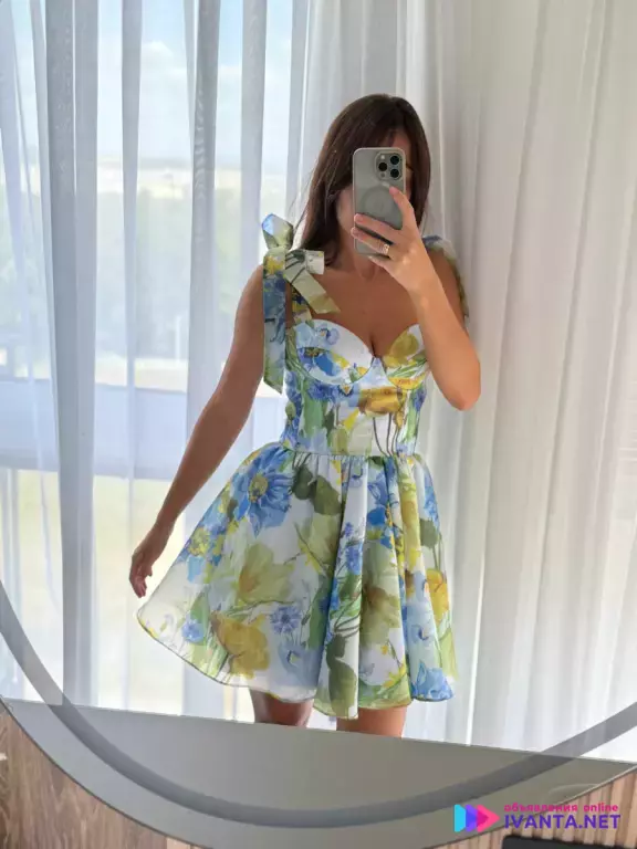 Красивое летнее платье!