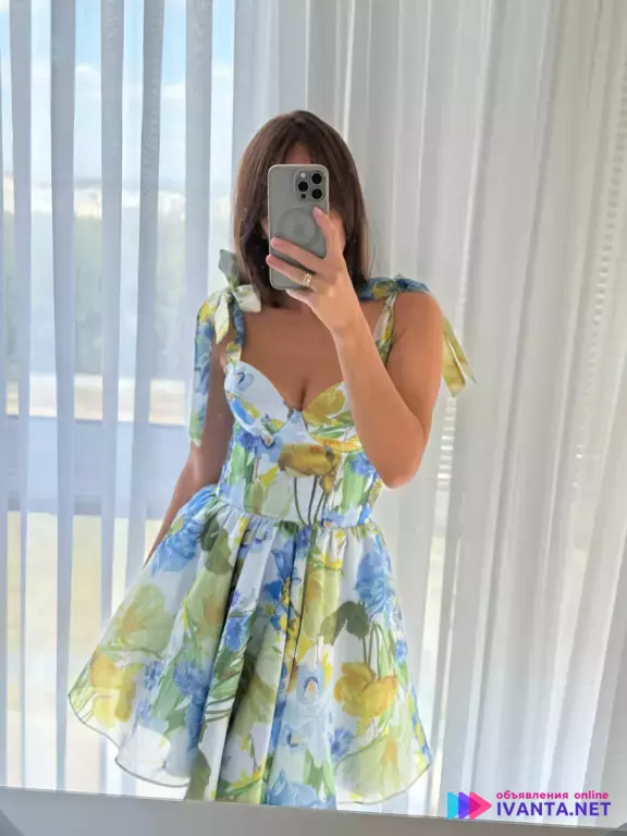 Красивое летнее платье!