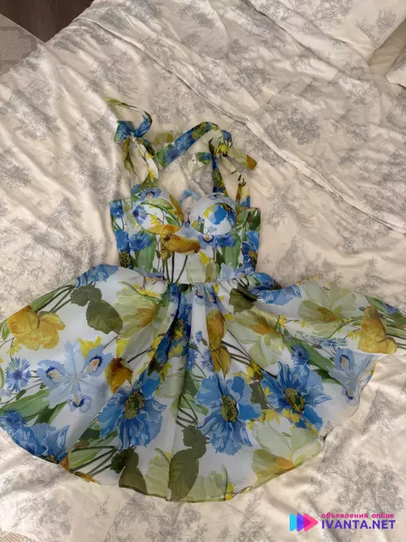 Красивое летнее платье!