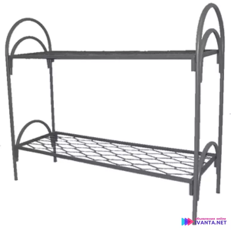 Кровати металлические собственного производства по низким ценам