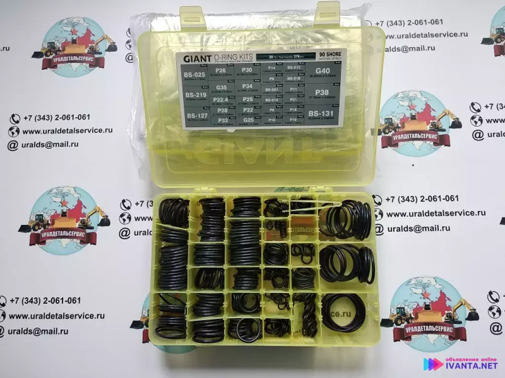Набор О-колец Giant O-ring Kit Volvo, Hyundai, Doosan