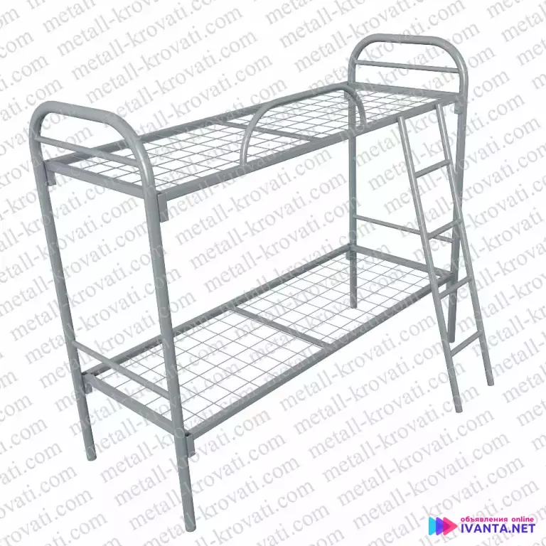 Двухъярусные кровати металлические от производителя
