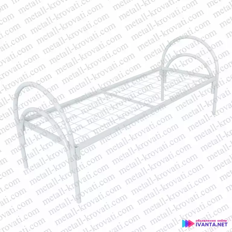 Металлические кровати одноярусные с доставкой