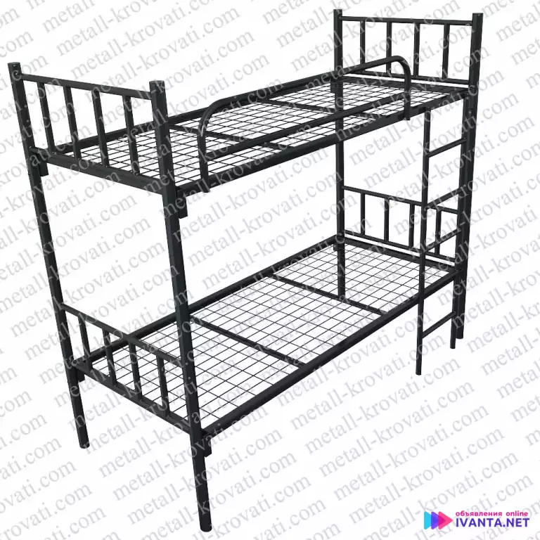 Двухъярусные кровати металлические от производителя