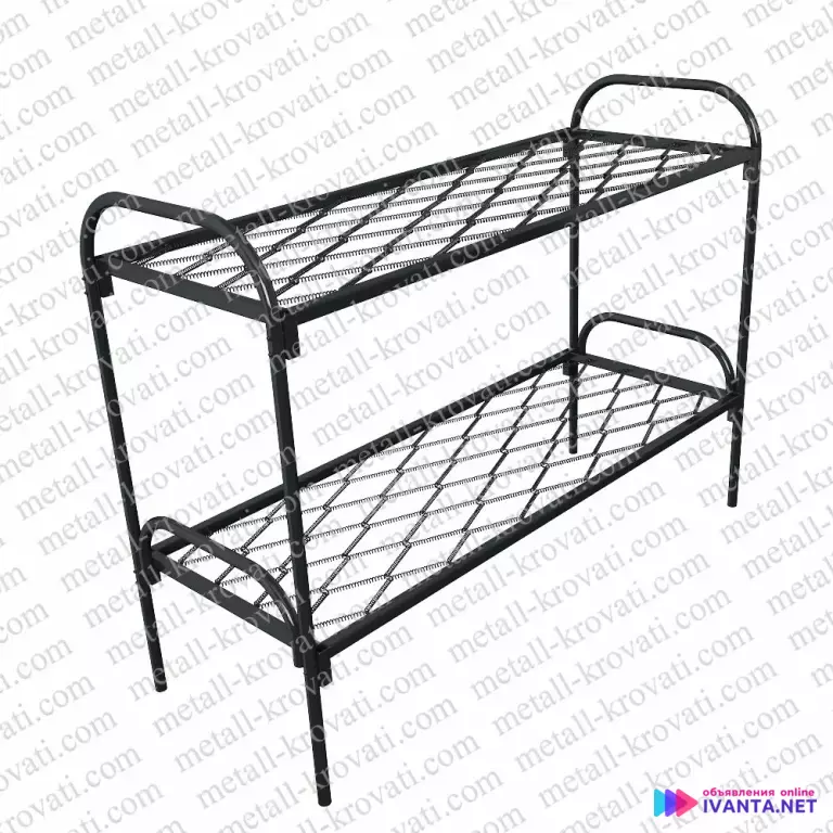 Двухъярусные кровати металлические от производителя