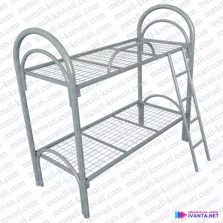 Двухъярусные кровати металлические от производителя