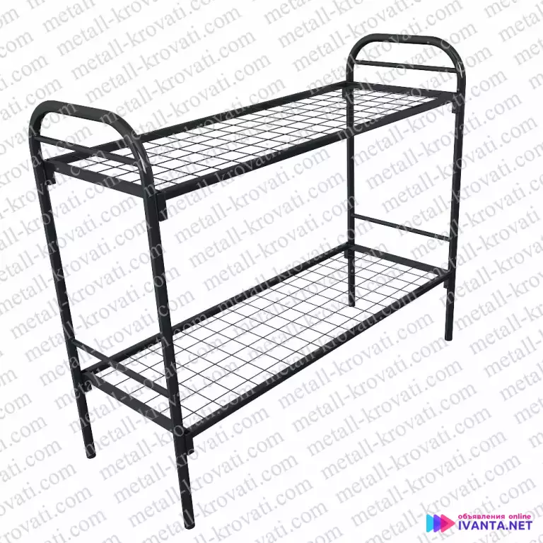 Двухъярусные кровати металлические от производителя