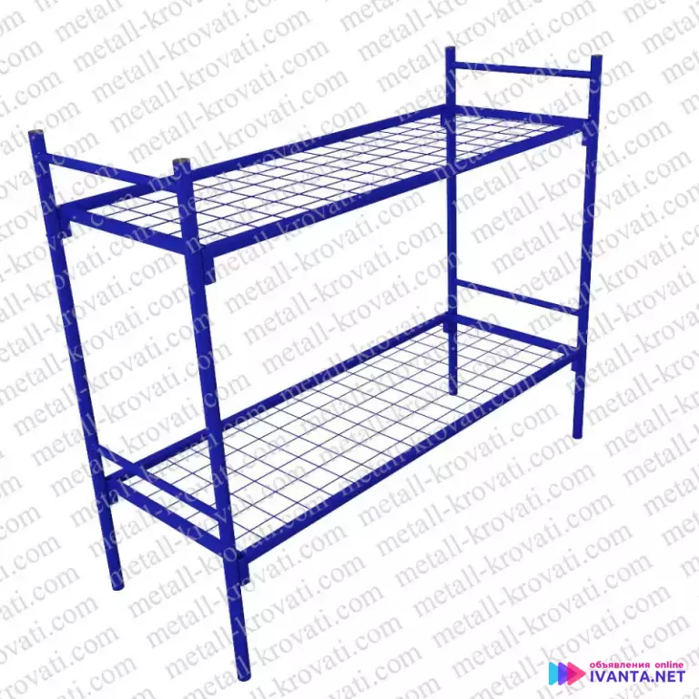 Двухъярусные кровати металлические от производителя