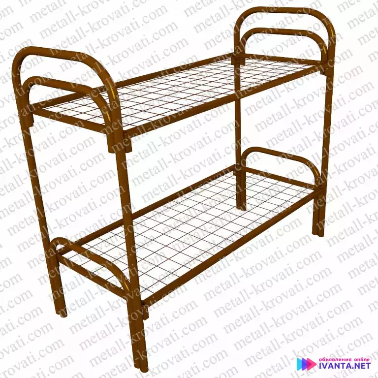 Двухъярусные кровати металлические от производителя