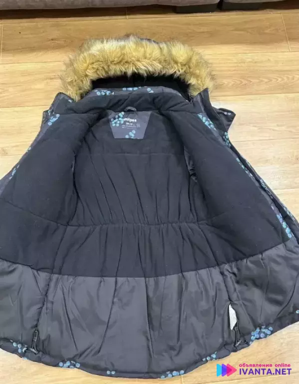 Куртка зимняя для девочки 146