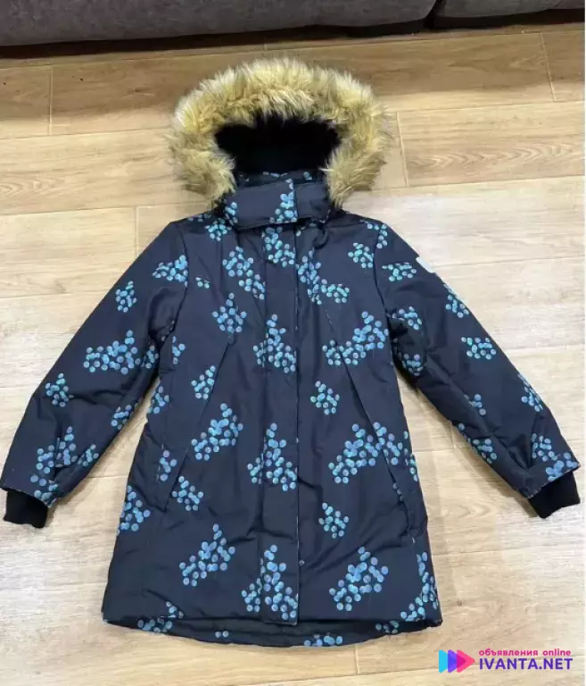 Куртка зимняя для девочки 146