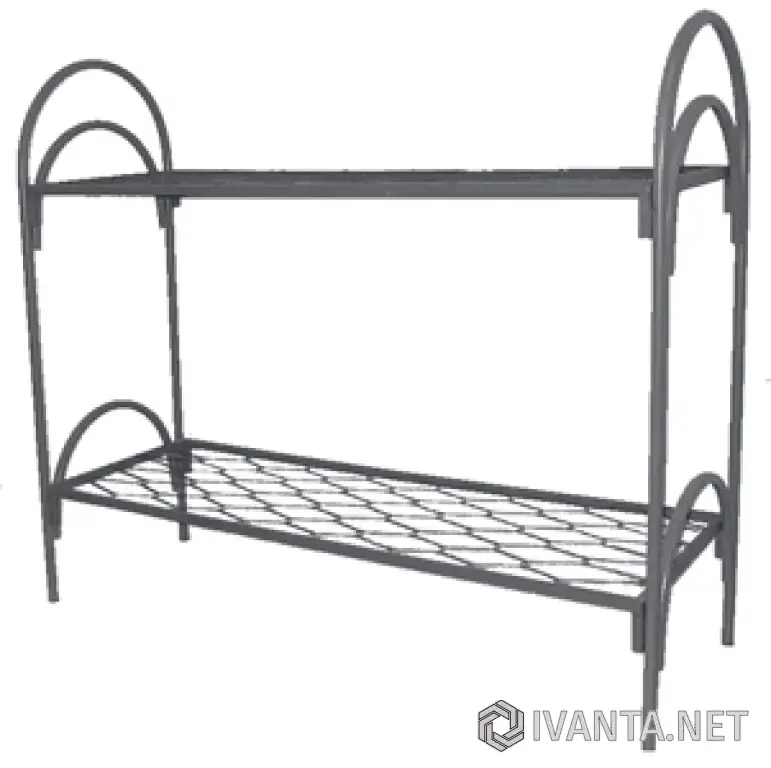 В лагеря, пансионаты и санатории металлические кровати